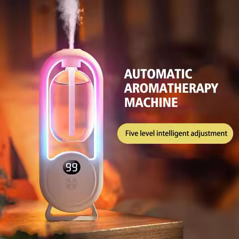 Diffuseur Parfum Automatique USB avec Lumière - Huile Essentielle pour Salon & Chambre
