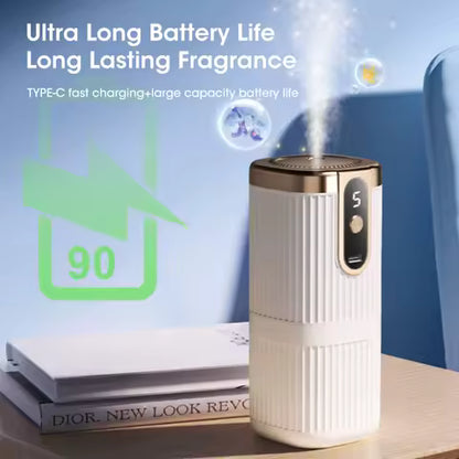 Diffuseur d'arômes huiles essentielles rechargeable et mural - Aromathérapie & purification d'air