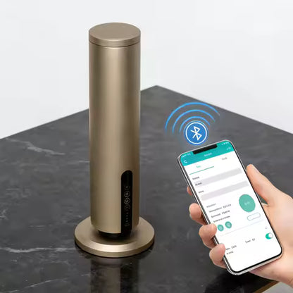Diffuseur d'Huiles Essentielles Intelligent Connecté - Grande Couverture 300m³ pour Maison & Hôtel
