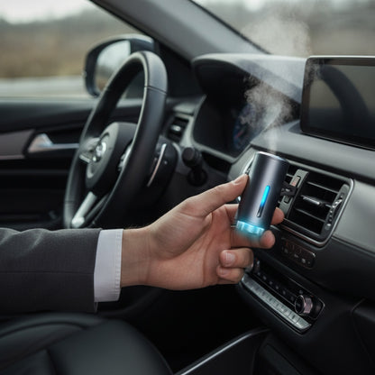 Diffuseur d'air voiture électrique : humidificateur d'arôme et désodorisant