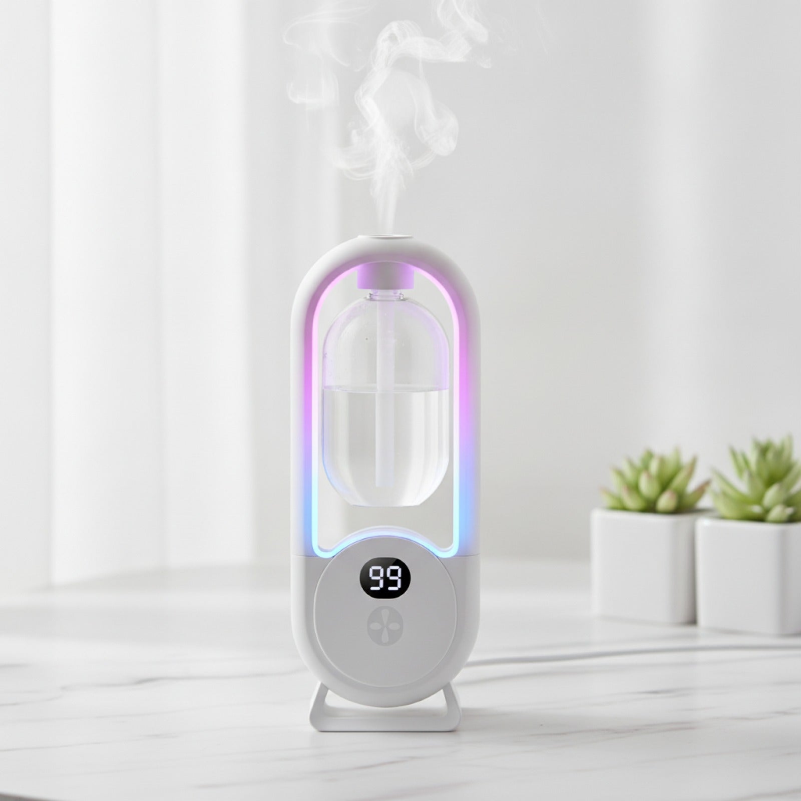 Diffuseur Parfum Automatique USB avec Lumière - Huile Essentielle pour Salon & Chambre
